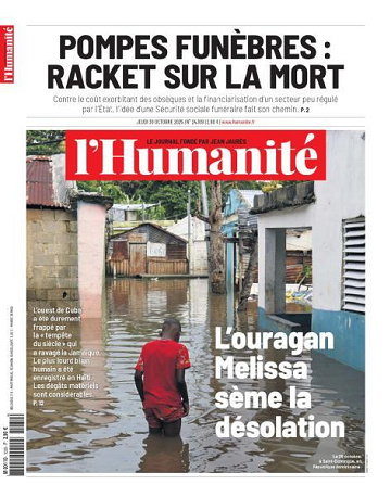 L'Humanite - 30 Octobre 2025