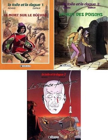 La toile et la dague - Tomes 01 à 03
