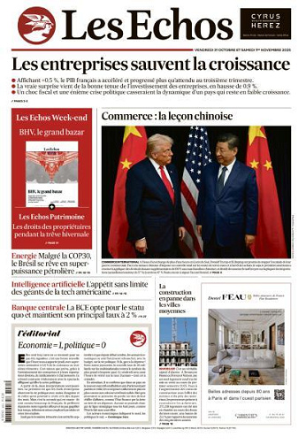 Les Echos - 31 Octobre - 1er Novembre 2025