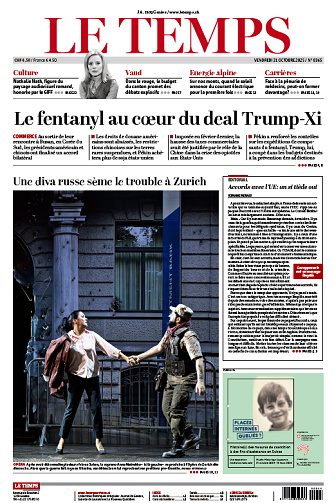 Le Temps - 31 Octobre 2025