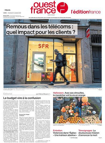 Ouest-France Édition France - 31 Octobre 2025
