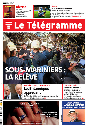 Le Télégramme (19 éditions) - 1er Novembre 2025