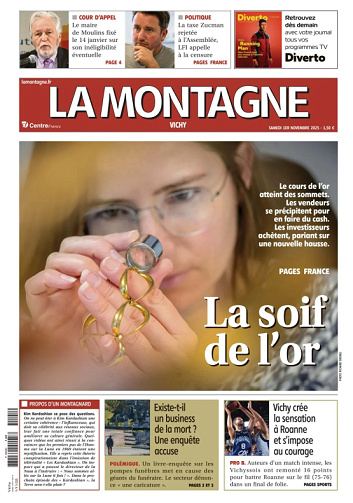 La Montagne (Vichy) - 1er Novembre 2025