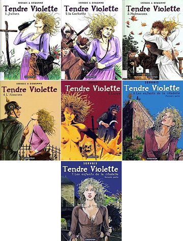 Tendre Violette - Tomes 01 à 07