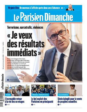 Le Parisien - 2 Novembre 2025