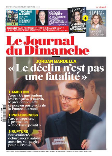 Le Journal du Dimanche - 2 Novembre 2025