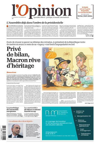 L’Opinion - 3 Novembre 2025