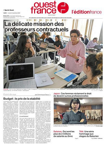 Ouest-France Édition France - 3 Novembre 2025