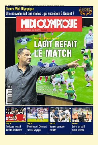 Midi Olympique Rouge - 3 Novembre 2025