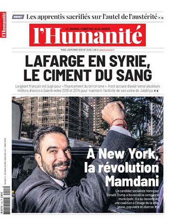 L'Humanite - 4 Novembre 2025