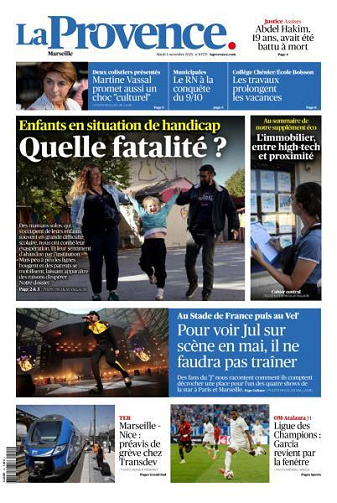La Provence - 4 Novembre 2025