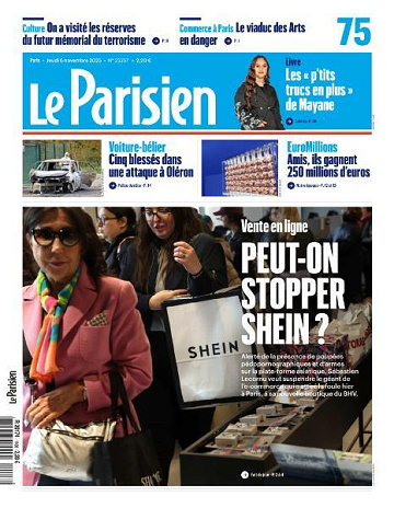 Le Parisien - 6 Novembre 2025