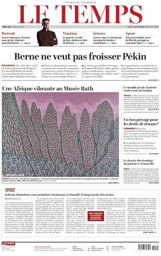 Le Temps - 6 Novembre 2025