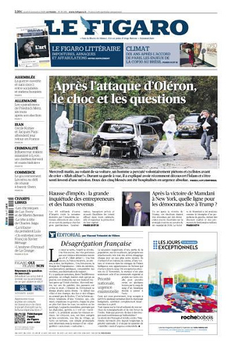 Le Figaro du Jeudi 6 Novembre 2025