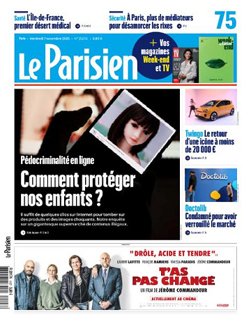 Le Parisien - 7 Novembre 2025