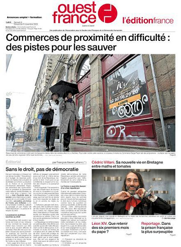 Ouest-France Édition France - 8-9 Novembre 2025