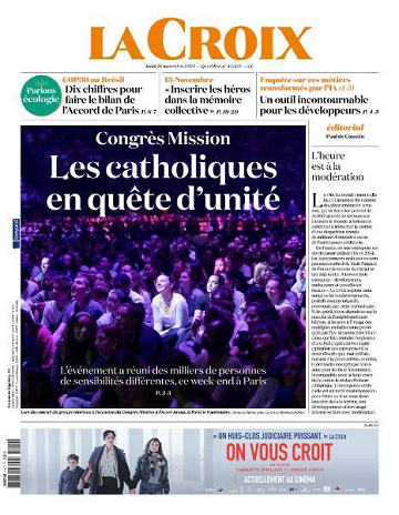 La Croix - 10 Novembre 2025