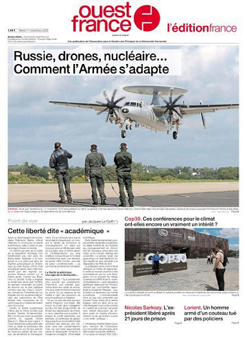 Ouest-France Édition France - 11 Novembre 2025