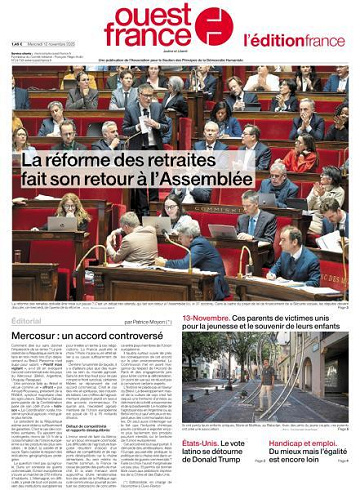 Ouest-France Édition France - 12 Novembre 2025
