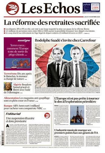 Les Echos - 13 Novembre 2025