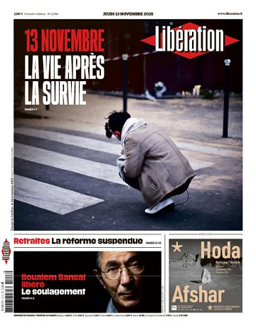 Libération du Jeudi 13 Novembre 2025