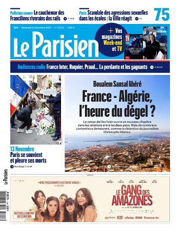 Le Parisien - 14 Novembre 2025