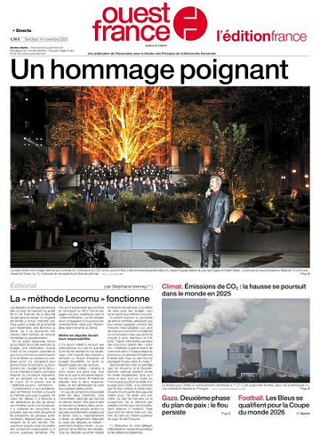 Ouest-France Édition France - 14 Novembre 2025