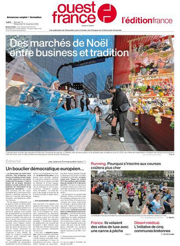Ouest-France Édition France - 15-16 Novembre 2025