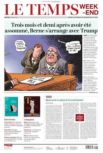 Le Temps - 15-16 Novembre 2025