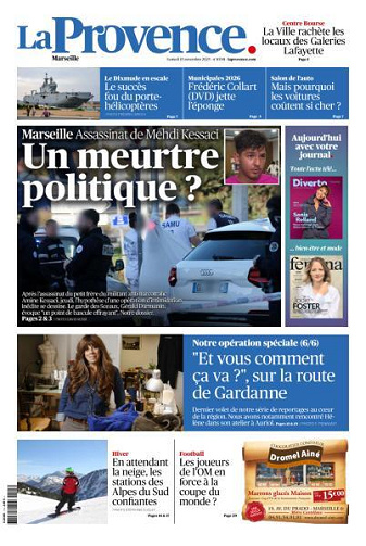 La Provence - 15 Novembre 2025