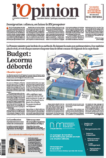 L’Opinion - 17 Novembre 2025
