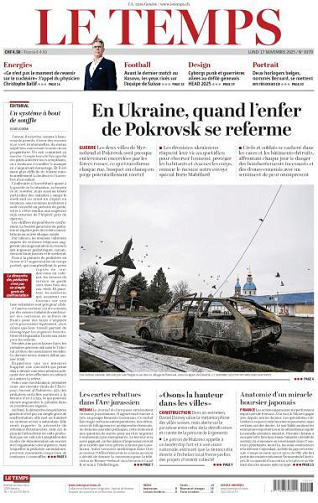 Le Temps - 17 Novembre 2025