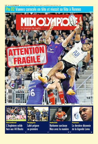 Midi Olympique Rouge - 17 Novembre 2025
