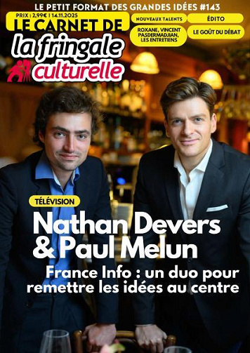Le Carnet de La Fringale Culturelle - 14 Novembre 2025