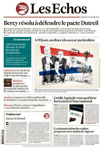 Les Echos - 19 Novembre 2025