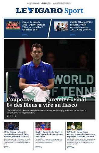 Le Figaro Sport - 19 Novembre 2025