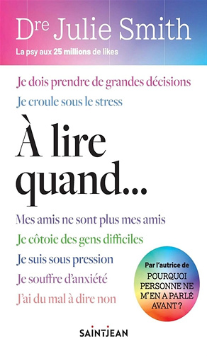 À lire quand... -Julie Smith (2025)
