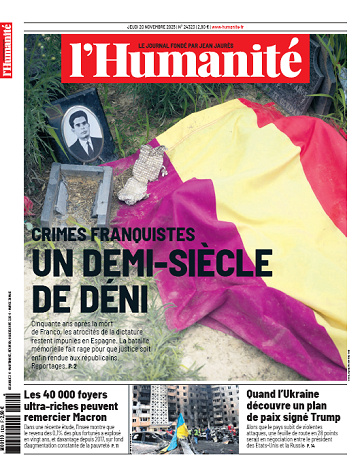 L'Humanite - 20 Novembre 2025