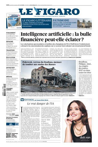 Le Figaro du Jeudi 20 Novembre 2025