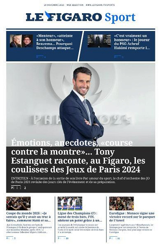 Le Figaro Sport - 20 Novembre 2025