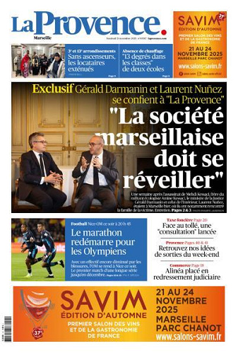 La Provence - 21 Novembre 2025