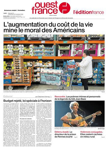 Ouest-France Édition France - 22 Novembre 2025