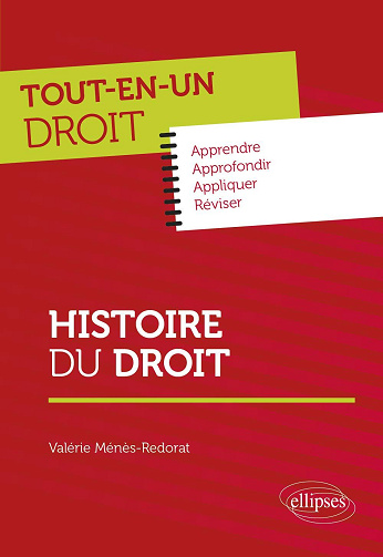 Histoire du droit - Valérie Ménès-Redorat (2025)