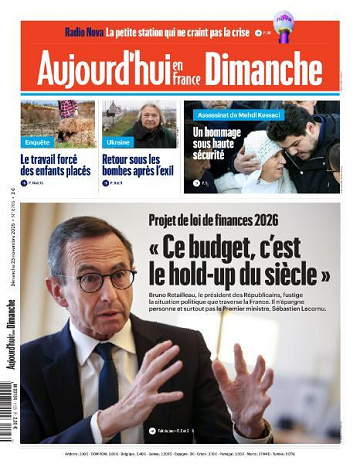 Aujourd’hui en France - 23 Novembre 2025