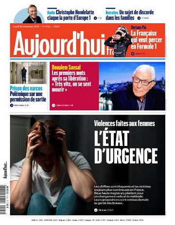 Aujourd’hui en France - 24 Novembre 2025