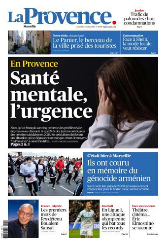 La Provence - 24 Novembre 2025