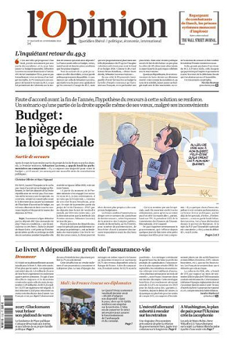 L’Opinion - 25 Novembre 2025