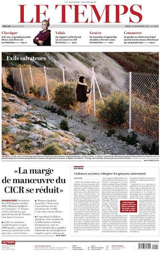 Le Temps - 25 Novembre 2025