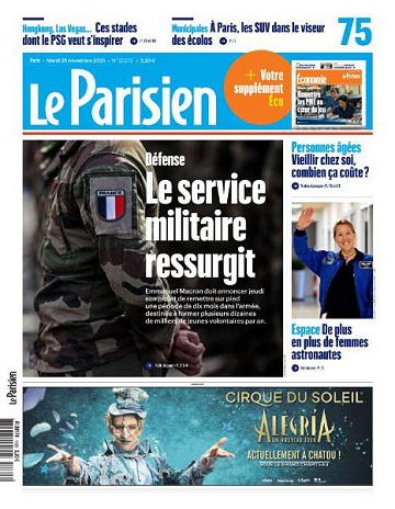 Le Parisien - 25 Novembre 2025