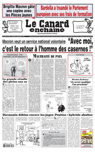 Le Canard enchaîné - 26 Novembre 2025